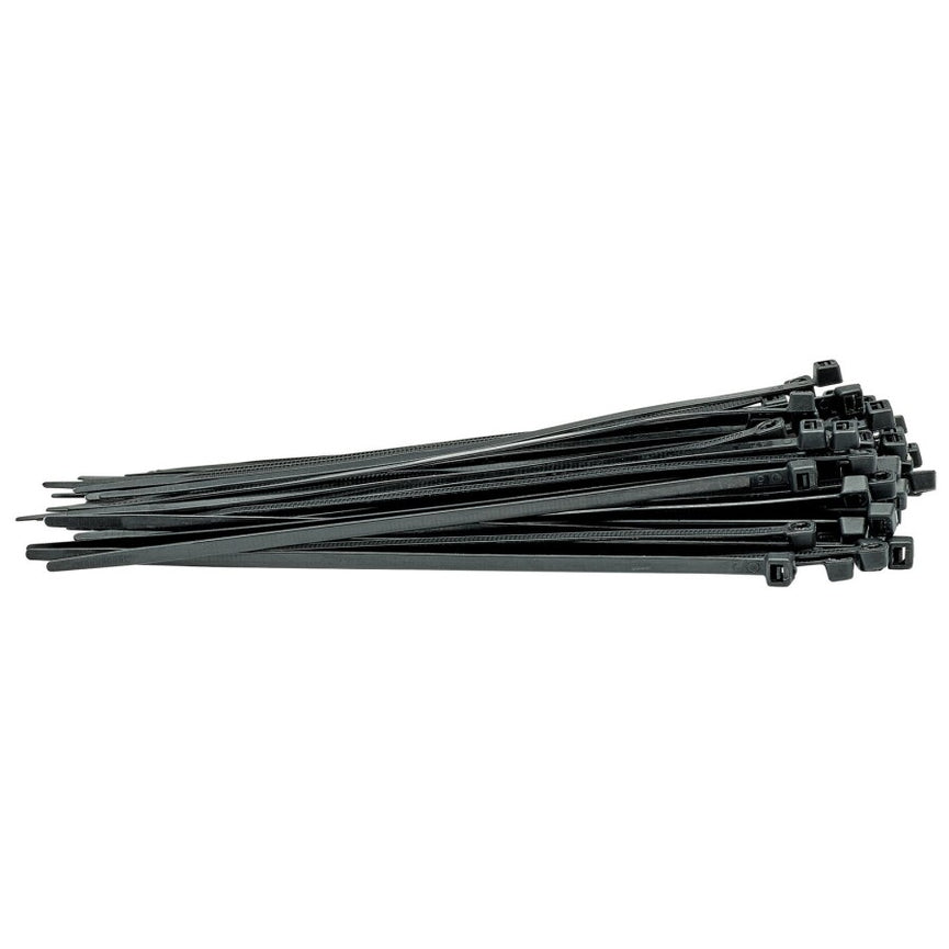 Kabelbinder 4,8x200mm, zwart, 100st