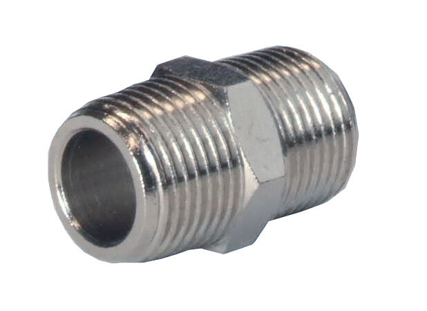 Koppelstuk 3/4" buitendraad x 3/4" buitendraad