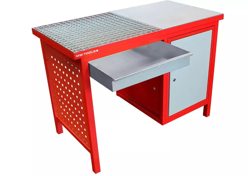Lastafel 120 cm - met kast MW Tools