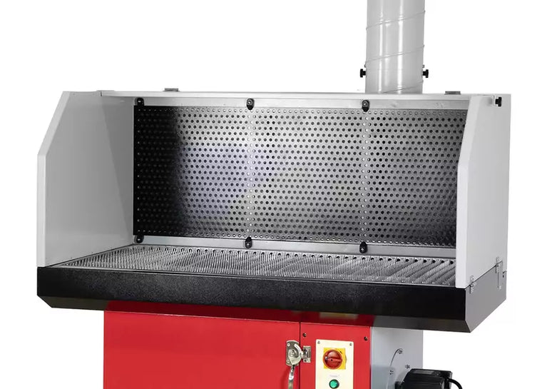 Afzuigtafel voor rook-, stof- en dampen 1350x800mm 230V MW Tools