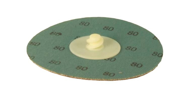 Mini slijper incl 50+75mm roloc pad in koffer met acc.