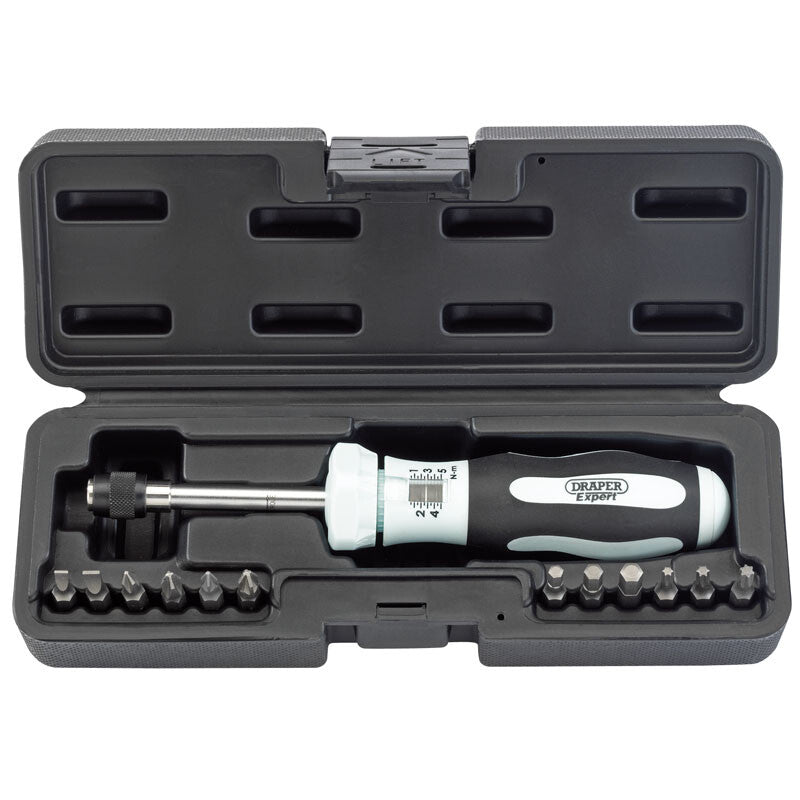 Momentschroevendraaier, 1-5Nm