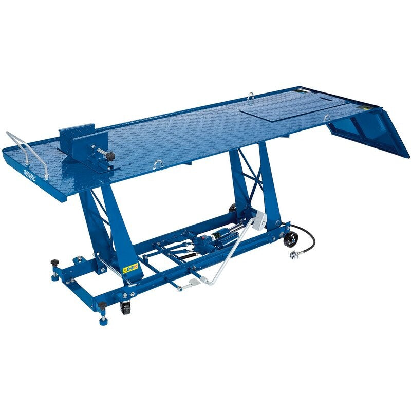 Motor heftafel pneumatisch, 450kg