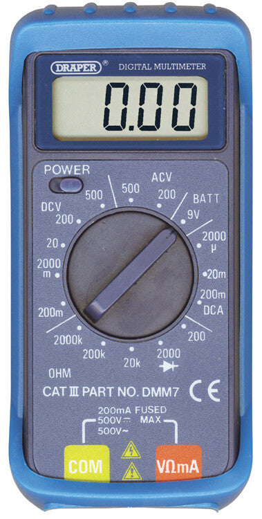 Multimeter, 500V AC/DC