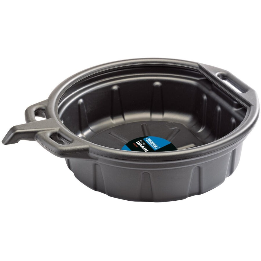 Olie opvangbak met schenktuit, 16L, zwart