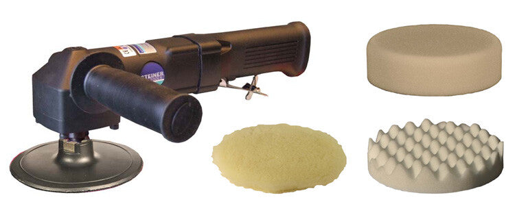 Poetsmachine 150mm velcro pad + accessoires