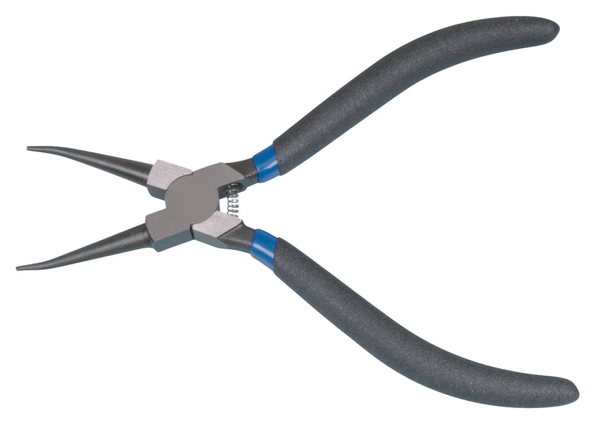 Rechte borgringtang voor binnenspannende borgringen 180 mm (seegerringtang, borgveertang)