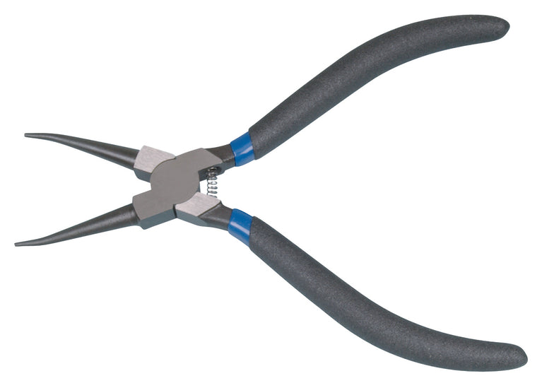 Rechte borgringtang voor binnenspannende borgringen 180 mm (seegerringtang, borgveertang)
