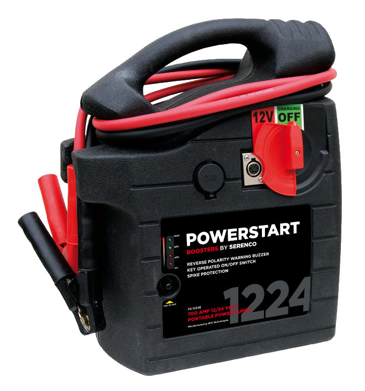Powerstart starthulp 12 en 24 V, 1200 en 700 A
