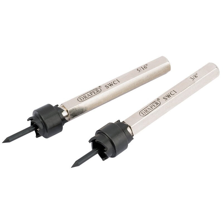 Puntlasfrees set, 3/8"+5/16"