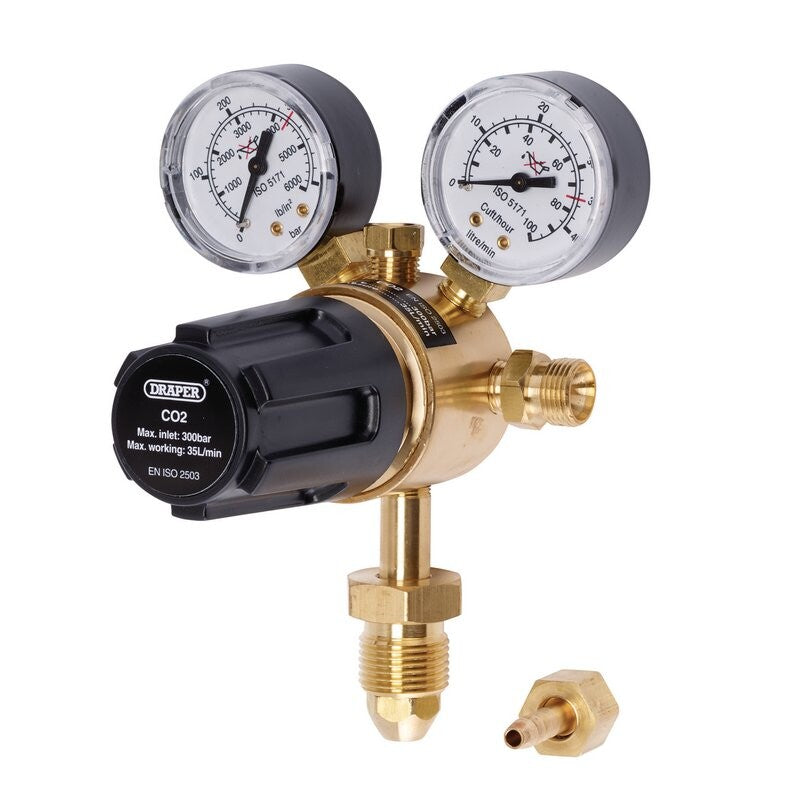 Reduceerventiel Argon/CO2, 300bar
