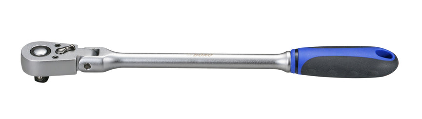 BOXO 3/8” 48T Flex kop ratel met handvat