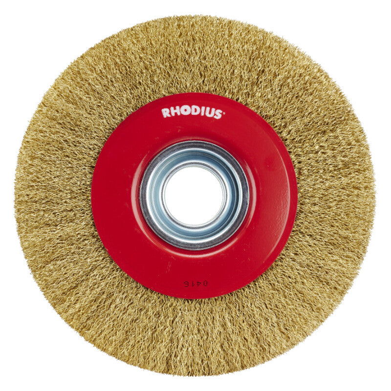 Schijfborstel 200x20x38mm, 4500rpm, tbv werkbankslijper