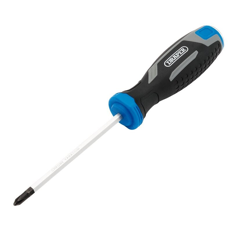 Schroevendraaier kruiskop, PH1x100mm, soft grip