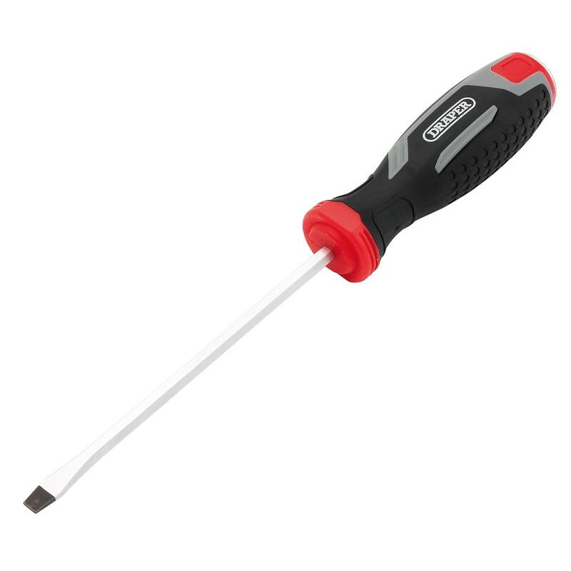 Schroevendraaier plat, 5,5x125mm, soft grip, slagvast