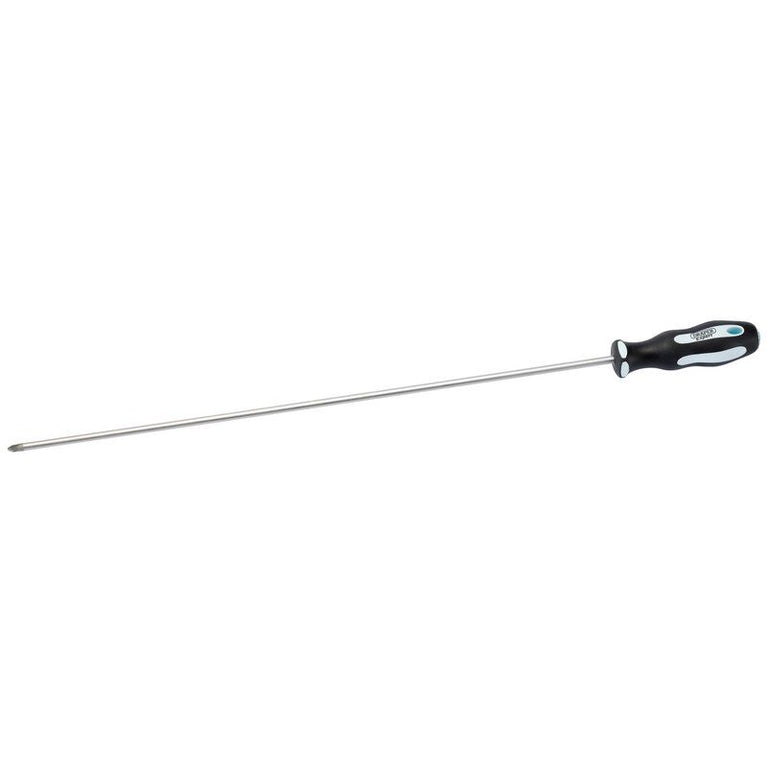 Schroevendraaier plat extra lang, PZ2x450mm