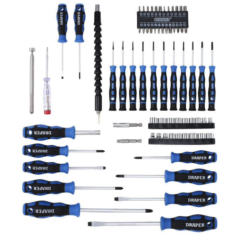Schroevendraaierset, 70dlg