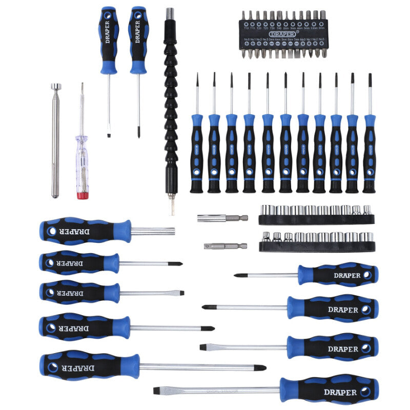 Schroevendraaierset, 70dlg
