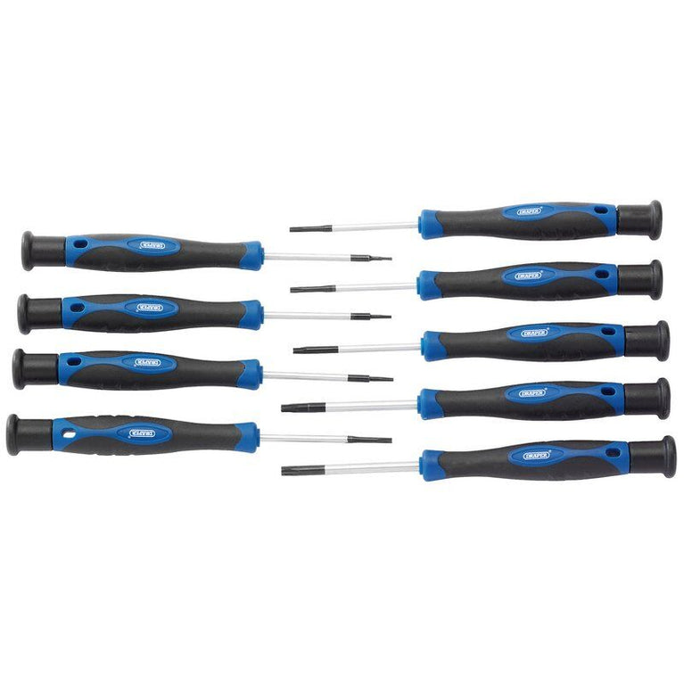 Schroevendraaierset micro torx, 9dlg