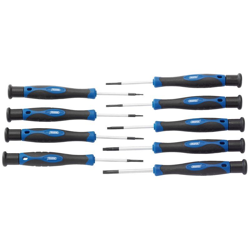 Schroevendraaierset micro torx, 9dlg