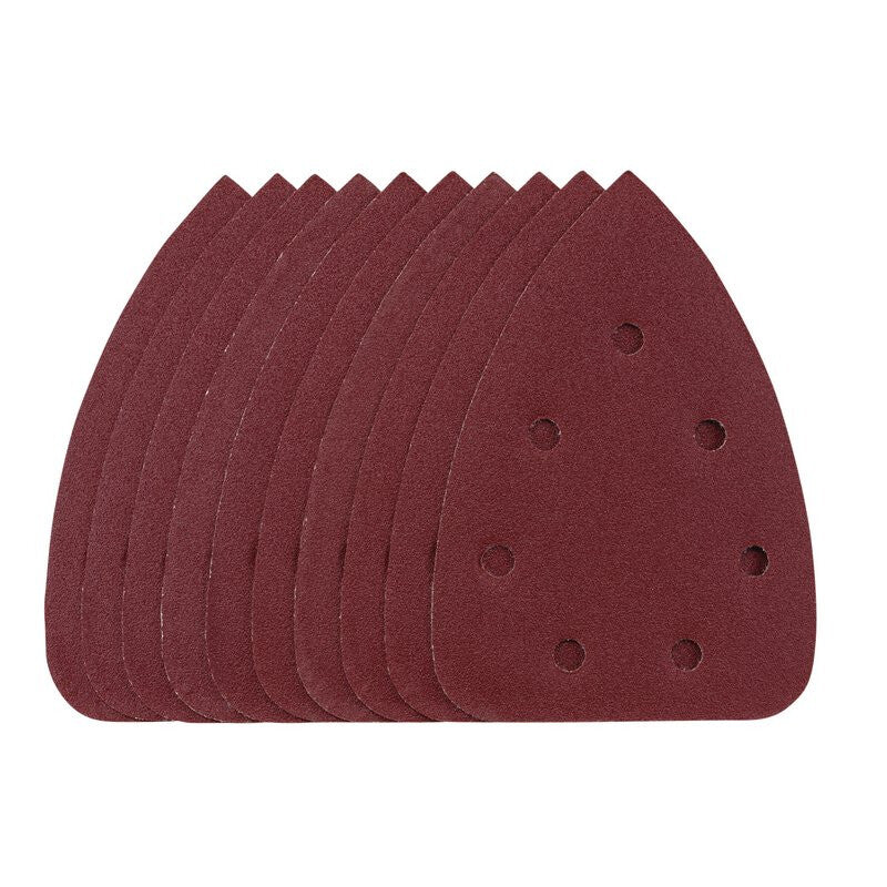 Schuurpad 140mm, velcro, 6 gaten K120, 10st