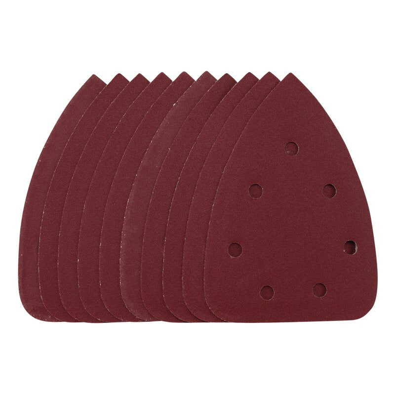 Schuurpad 140mm, velcro, 6 gaten K240, 10st