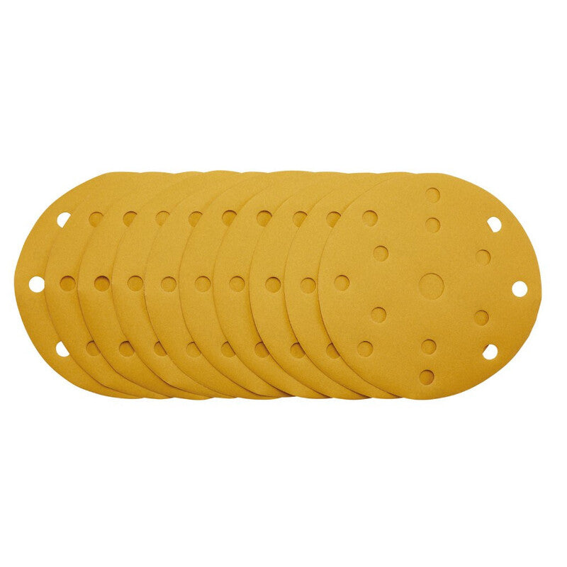 Schuurpapier Ø150mm, velcro 15 gats, K320, 10st