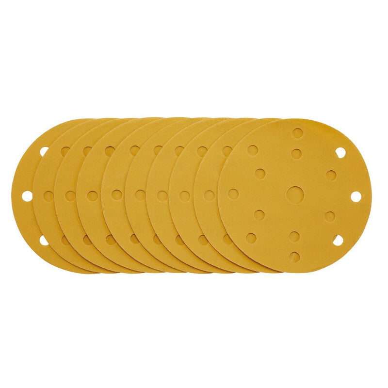 Schuurpapier Ø150mm, velcro, 15 gats, K400, 10st