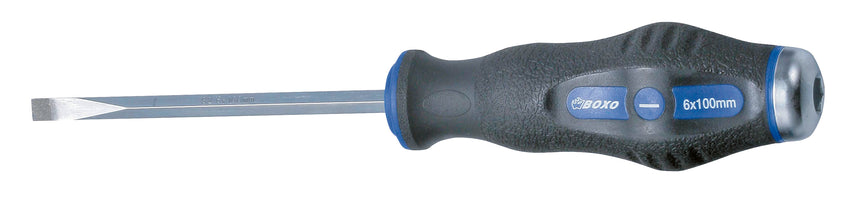 Schroevendraaier met doorgeslagen kling - Sleufkop 6 mm