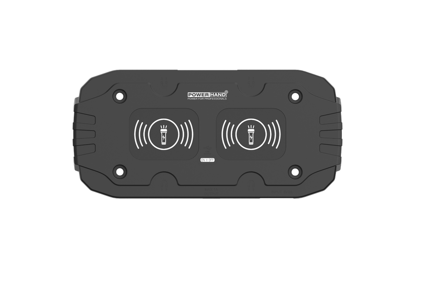 Magnetische inductie oplaadpad duo