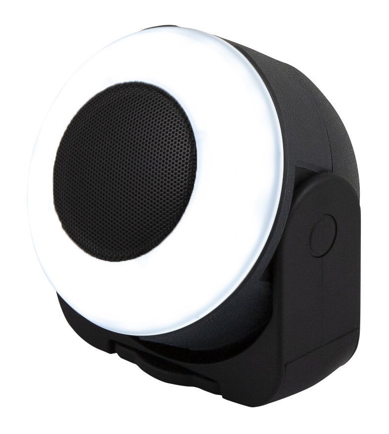 Oplaadbare werklamp met speaker