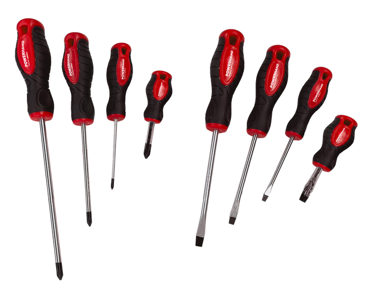 Powerhand Schroevendraaierset, 8-delig