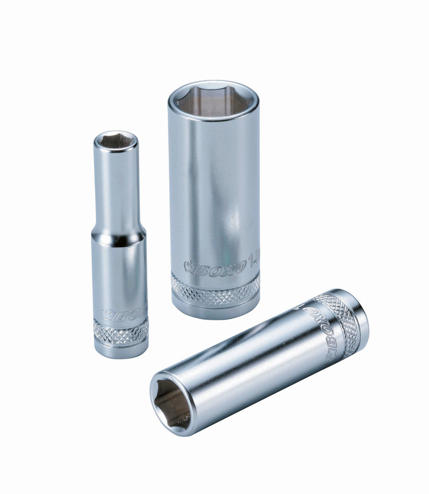 1/2" Dopsleutels lang - 6-knt 21 mm