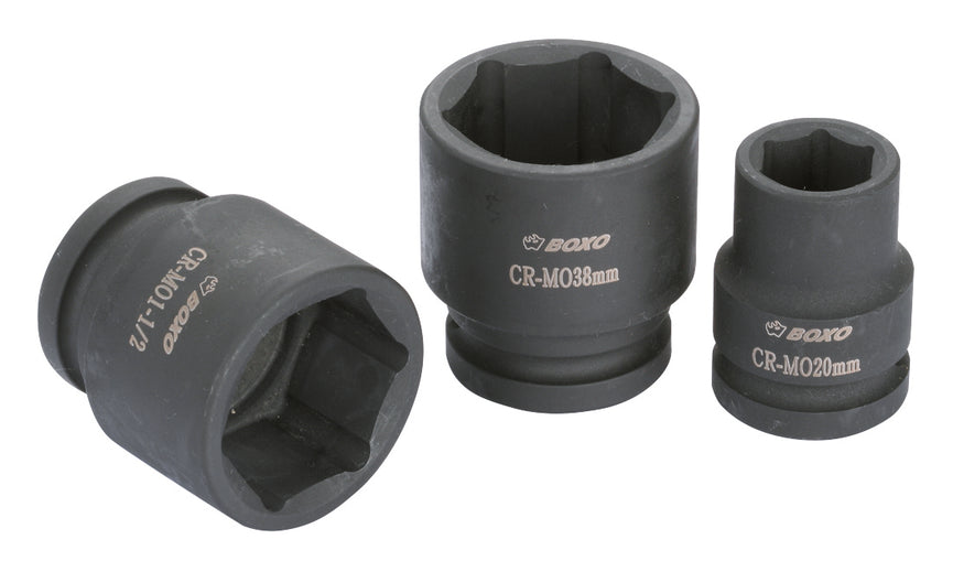 3/8" Krachtdopsleutel - 6-knt 6 mm