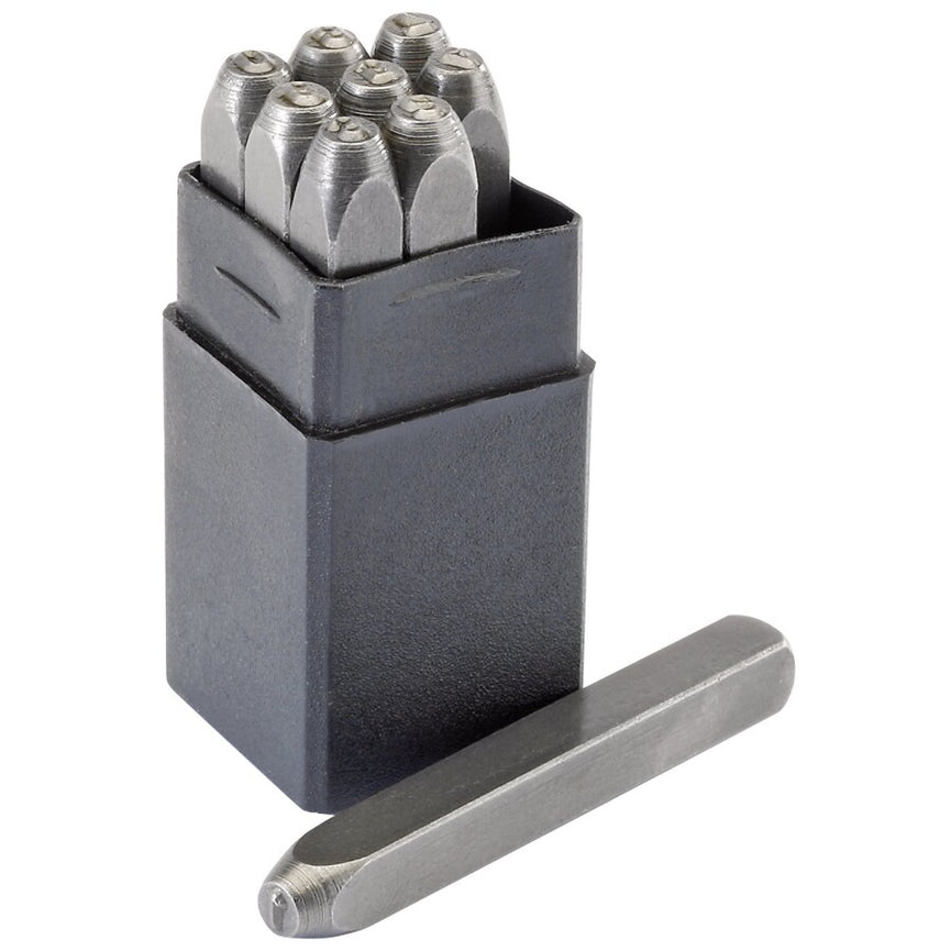 Slagnummers 0-9, 1/8"