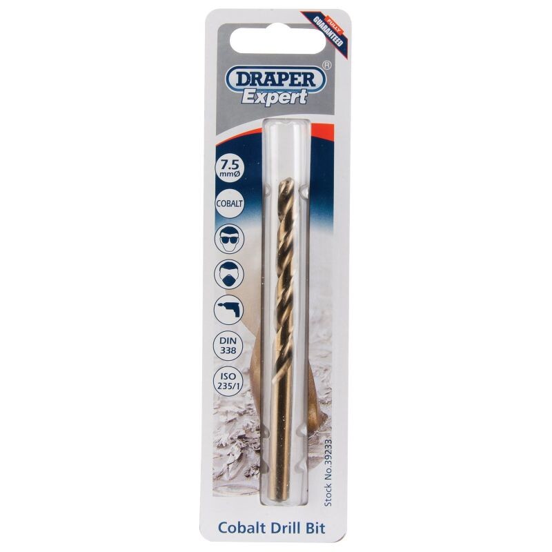 Spiraalboor 7.5mm, Cobalt