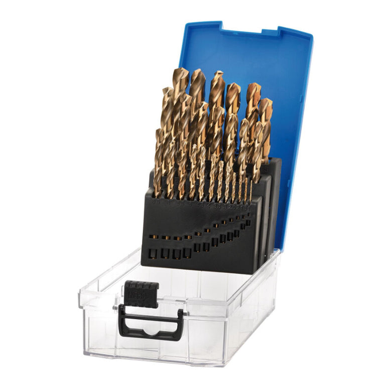 Spiraalborenset Cobalt t/m 13mm, 25dlg