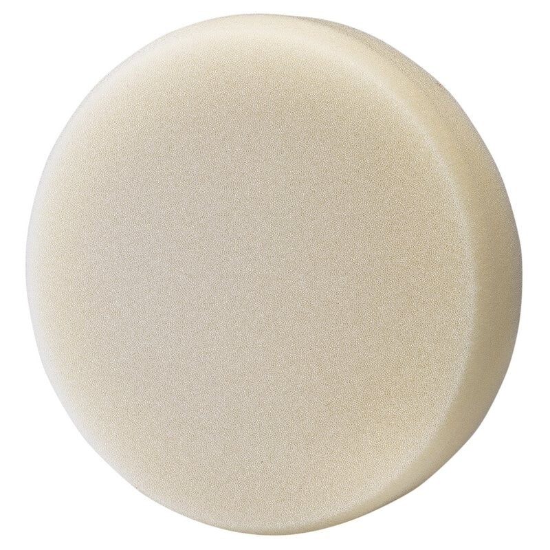 Polijstpad Ø150x30mm, medium-hard, wit