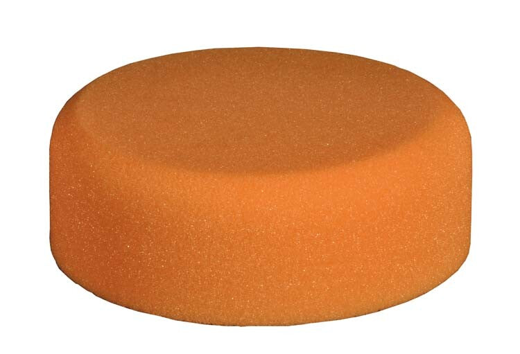 Spons Ø150x50mm afgerond (oranje)