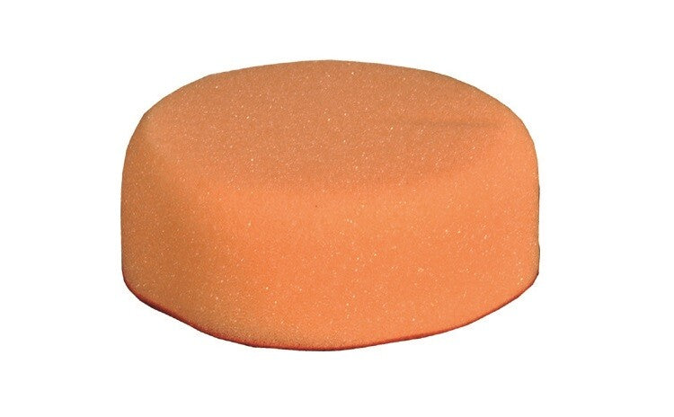 Spons Ø80x25mm afgerond (oranje)