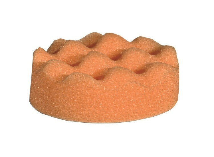 Spons Ø80x25mm wafelstructuur (oranje) – Schutte Trading