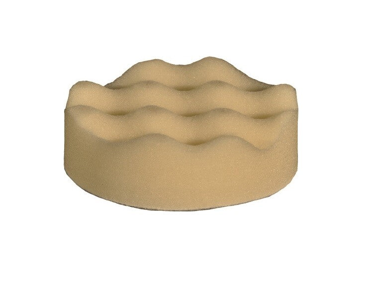 Spons Ø80x25mm wafelstructuur (wit)