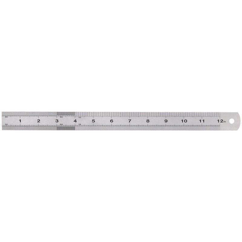 Stainless Steel Rule, 300mm, 12"