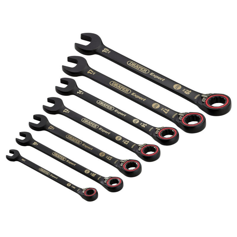 Steekring ratelsleutelset L/R, 7dlg