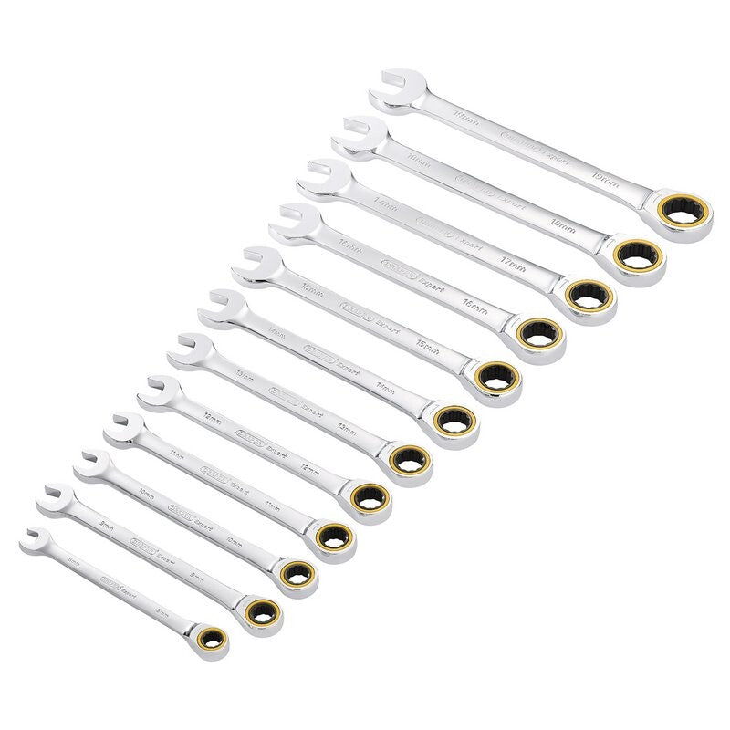 Steekringratelsleutelset, 12dlg