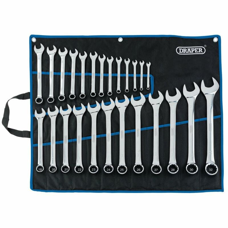 Steekringsleutel set, 25dlg