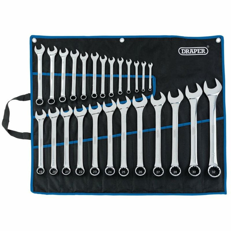 Steekringsleutel set, 25dlg