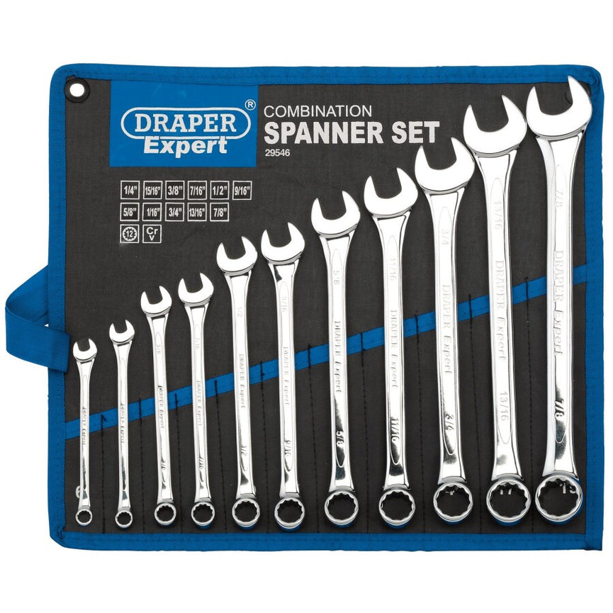 Steekringsleutel set INCH, 11dlg