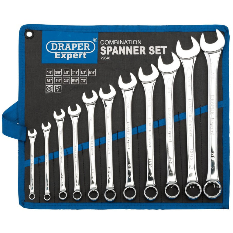 Steekringsleutel set INCH, 11dlg