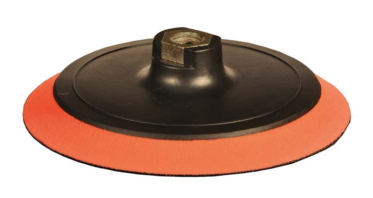 Steunpad Ø150mm velcro (soft), M14 binnendraad